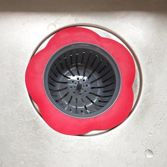 1pc Kitchen Bathroom Floor Drain Sink Filter Drains Flower Shape