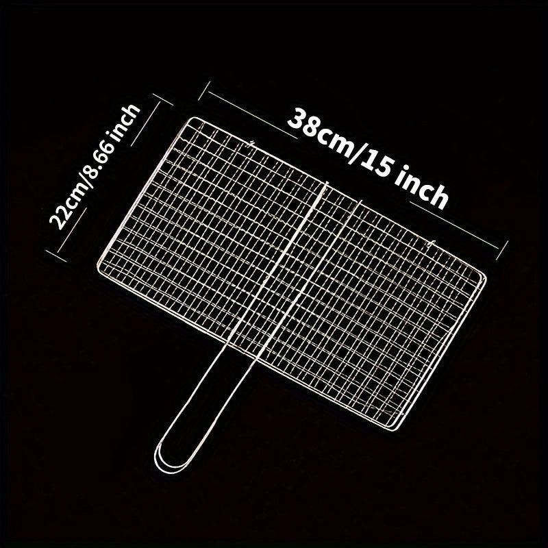 Stainless Steel Grilled Fish Clip for Outdoor BBQ