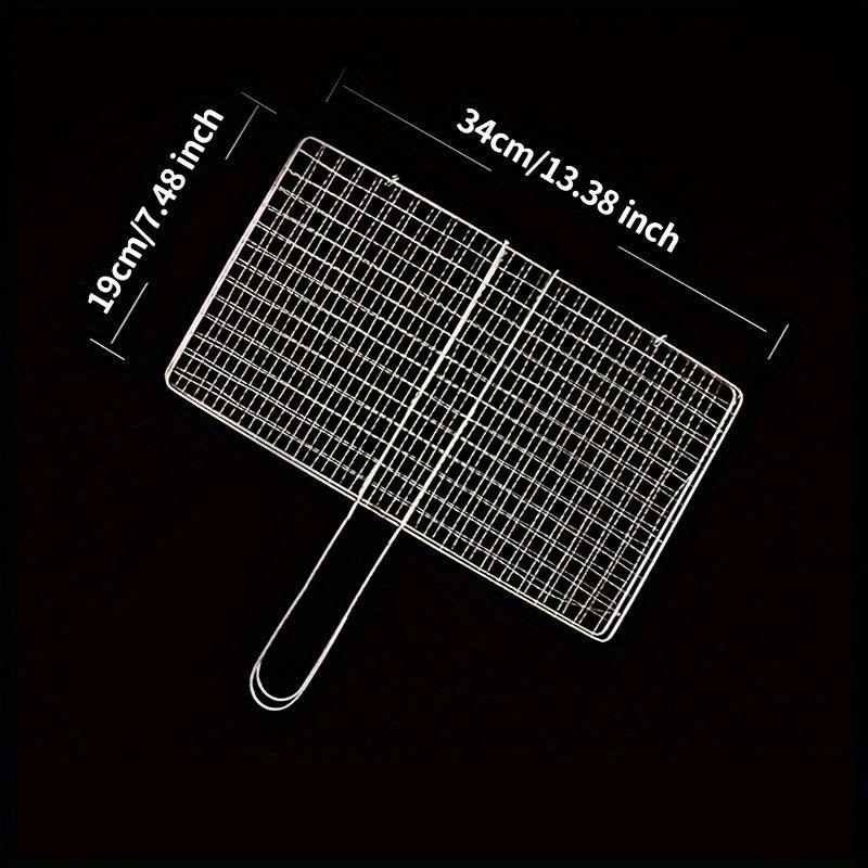 Stainless Steel Grilled Fish Clip for Outdoor BBQ