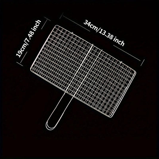 Stainless Steel Grilled Fish Clip for Outdoor BBQ