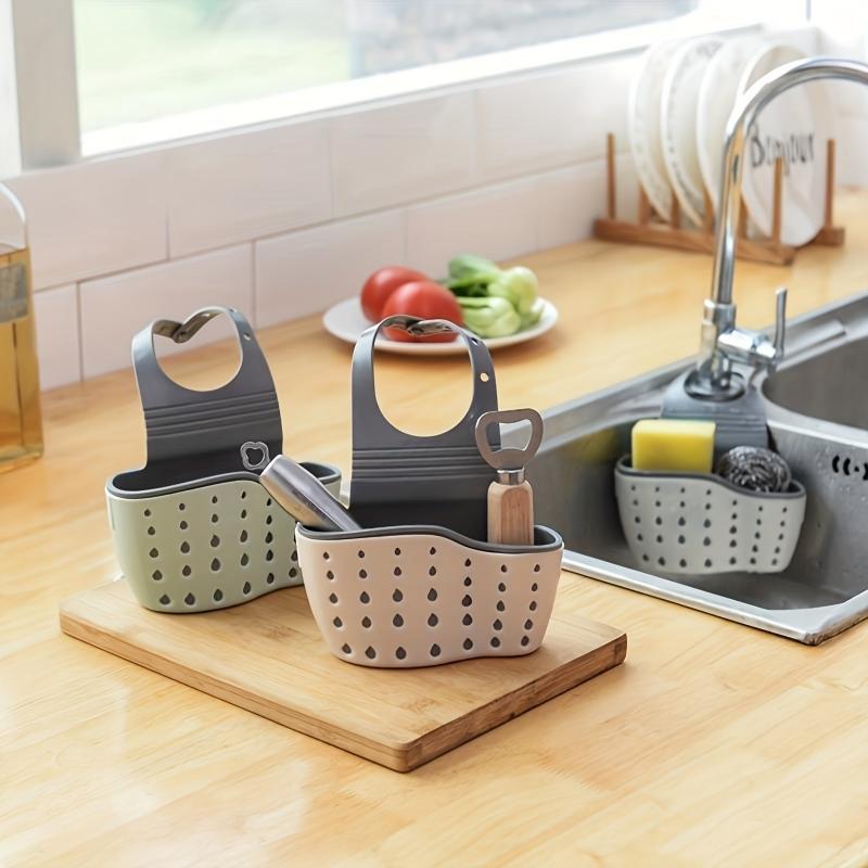 Kitchen Sink Drain Rack Holder: Keep Sponge & Brush Organized