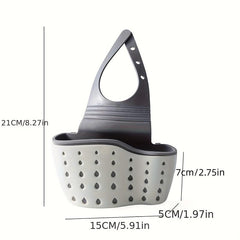 Kitchen Sink Drain Rack Holder: Keep Sponge & Brush Organized