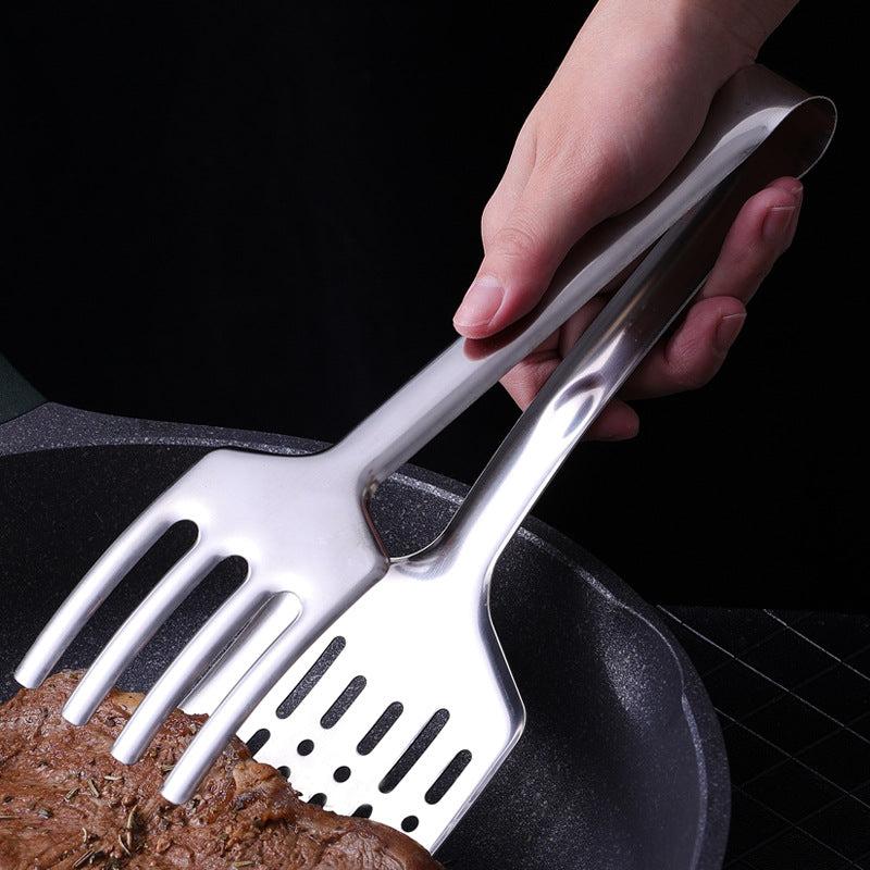 Stainless Steel Steak Clip for Self Service Hotel Food Home Kitchen