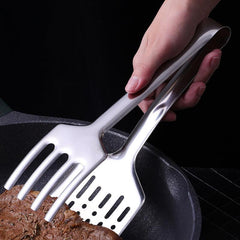 Stainless Steel Steak Clip for Self Service Hotel Food Home Kitchen
