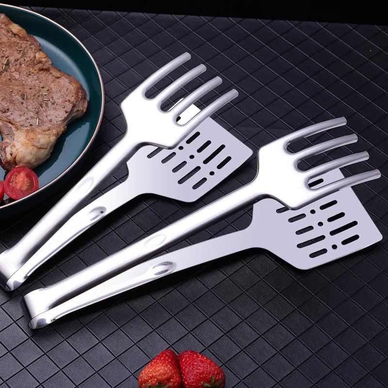 Stainless Steel Steak Clip for Self Service Hotel Food Home Kitchen