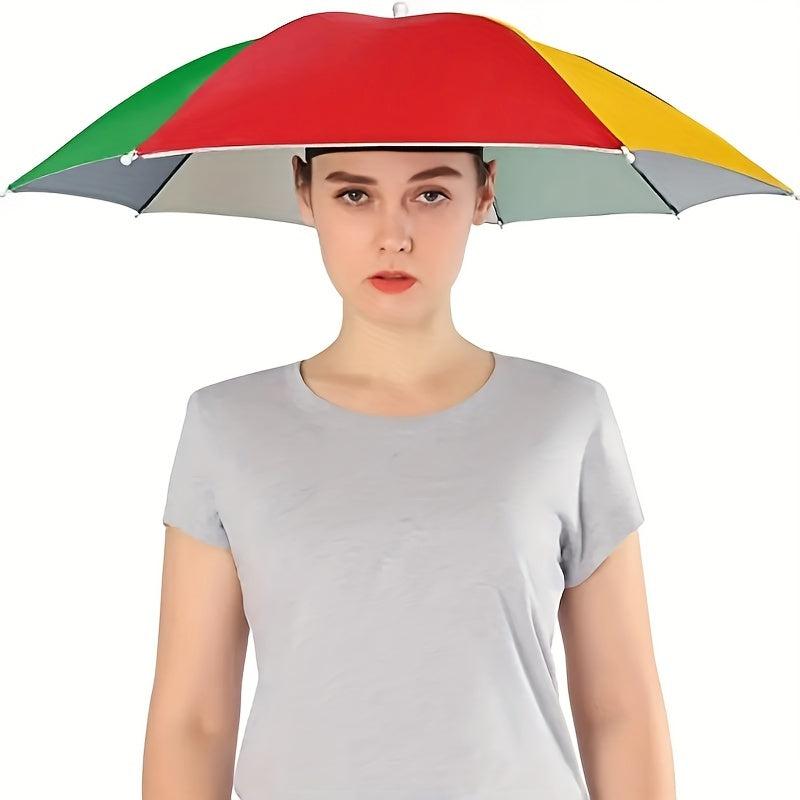 UV Protection Umbrella Hat for Men and Women