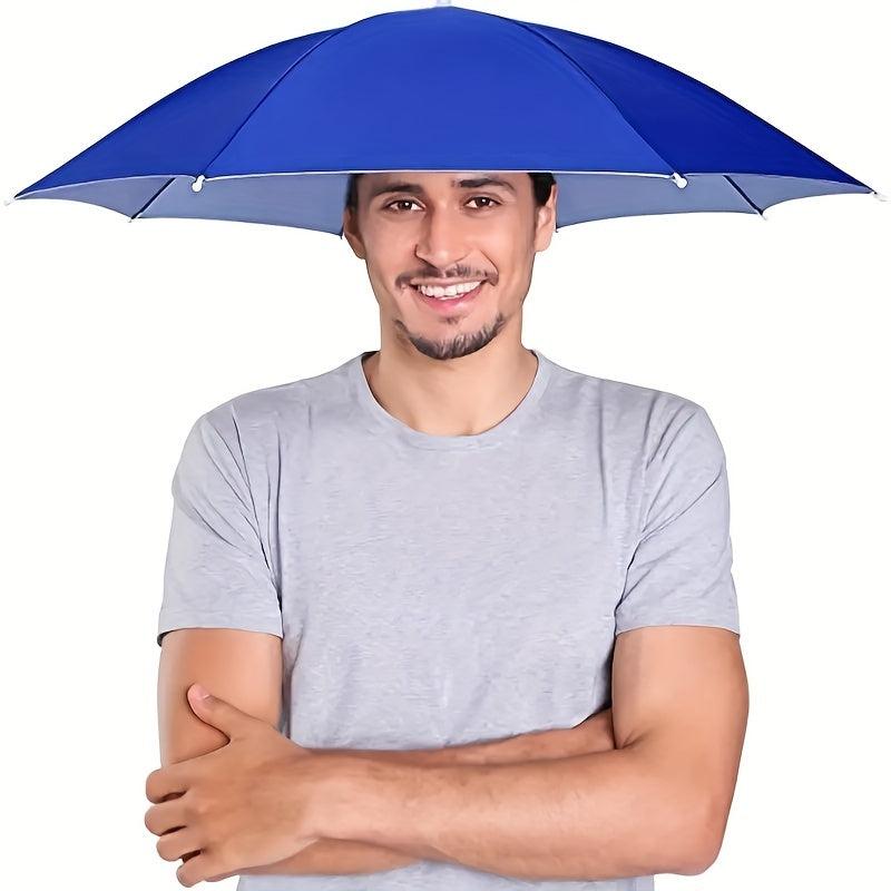 UV Protection Umbrella Hat for Men and Women