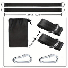 Tree Swing Sling Set with Safety Buckle & Pouch