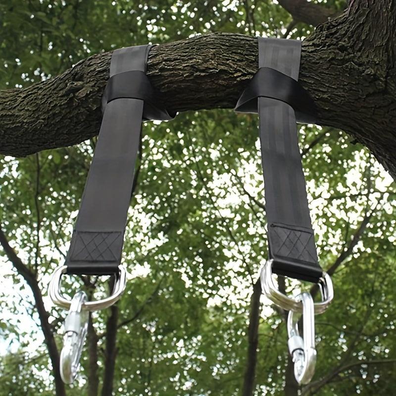 Tree Swing Sling Set with Safety Buckle & Pouch