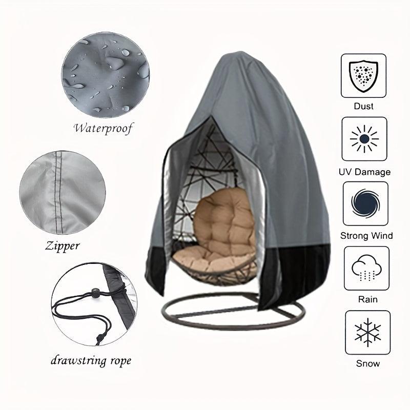 Waterproof Double Hanging Swing Egg Chair Cover Outdoor