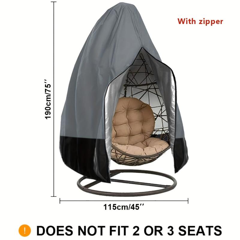 Waterproof Double Hanging Swing Egg Chair Cover Outdoor
