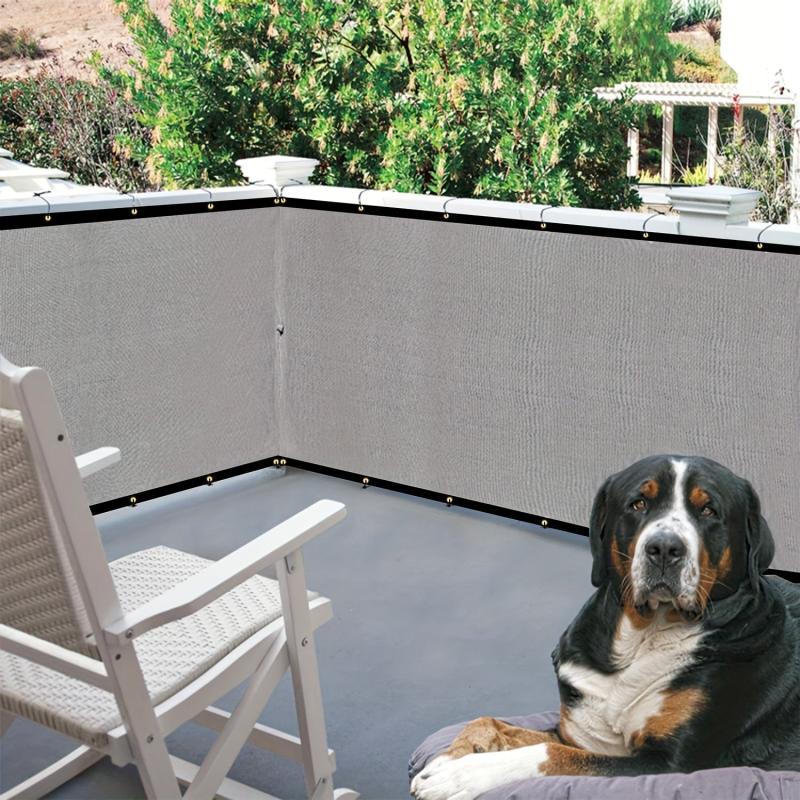 Stylish Balcony Privacy Screen for Deck Pool Fence Railing