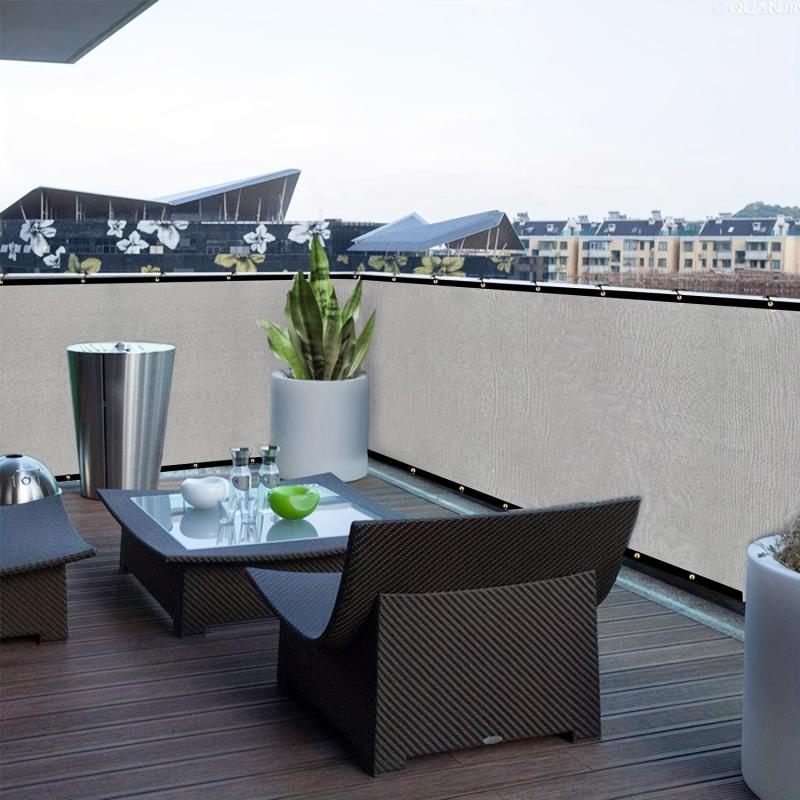 Stylish Balcony Privacy Screen for Deck Pool Fence Railing