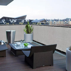 Stylish Balcony Privacy Screen for Deck Pool Fence Railing