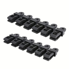 12pcs Awning Clamp Set Tent Snaps Hangers Camping Clips Tent Tighten Lock Grip