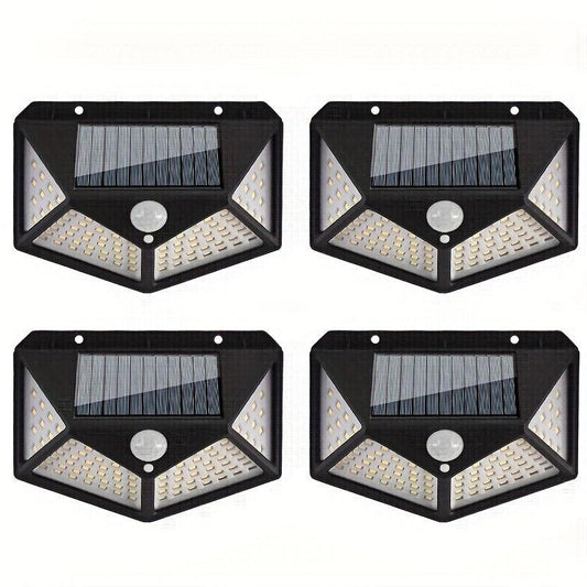 Solar Wall Lamp Outdoor Yard Light Human Body Induction Waterproof LED