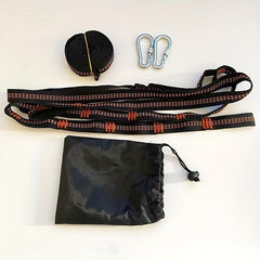 Adjustable Hammock Tree Strap Lightweight with Hook for Camping