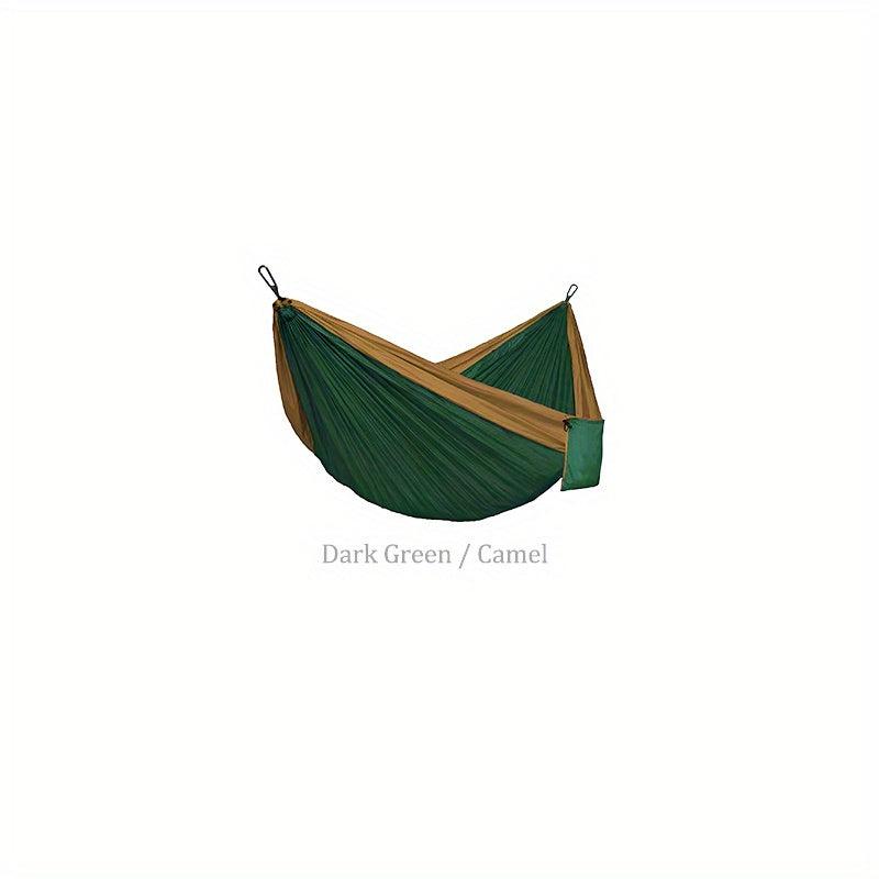 Portable Double Camping Hammock with Tree Straps