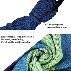 Outdoor Canvas Camping Hammock Upgraded Thickened Hammock 240