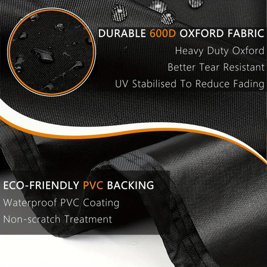 Waterproof 60-Inch Round Patio Furniture Cover