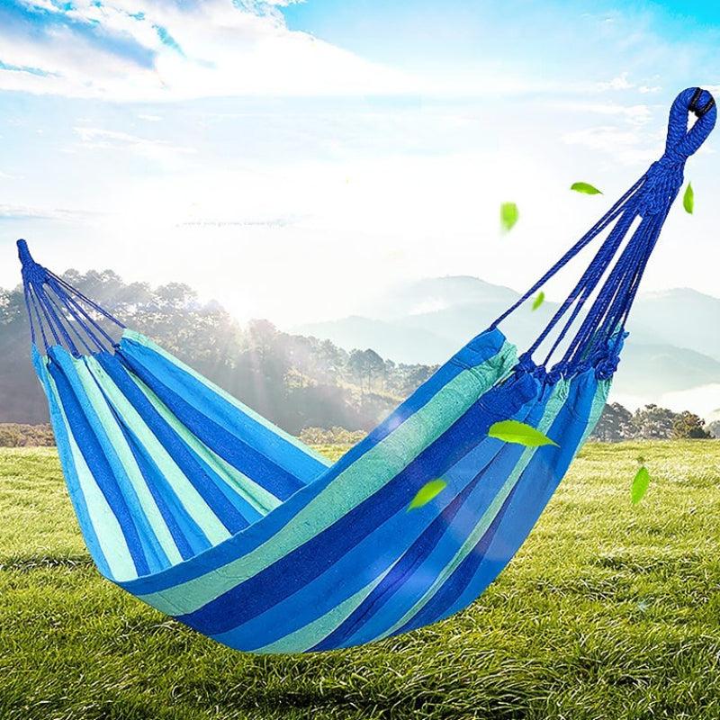 Outdoor Swing Hanging Double Rocking Bed Adult Hammock