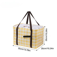 Insulated Food Bag Picnic Basket Thermal Heat Preservation Food Storage Bag