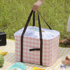 Insulated Food Bag Picnic Basket Thermal Heat Preservation Food Storage Bag