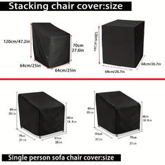 Waterproof Outdoor Chair Cover Balcony Garden Protector