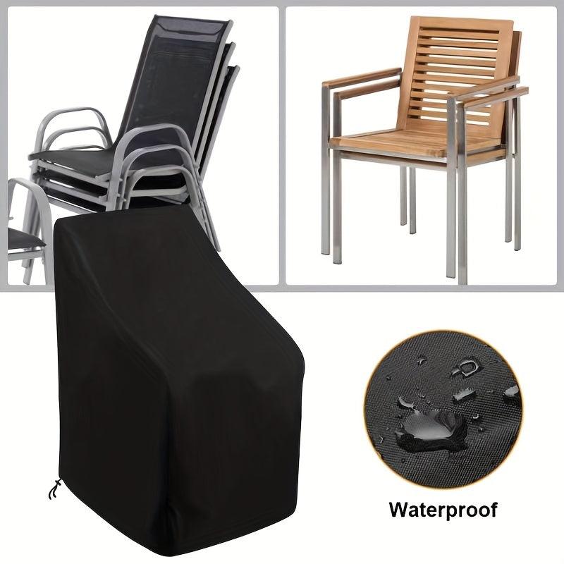 Waterproof Patio Stacking Chair Cover 65x65x1