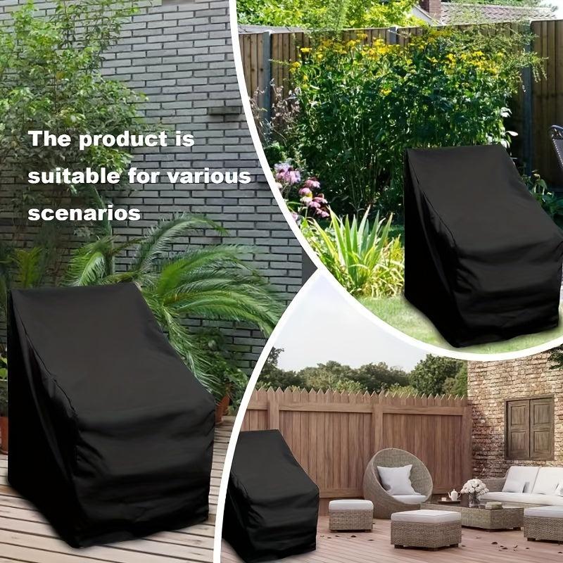 Waterproof Patio Stacking Chair Cover 65x65x1