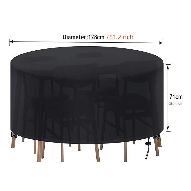 Waterproof Round Patio Furniture Set Cover for Table & 4 Chairs