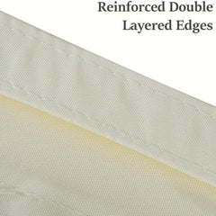 Waterproof Triangle Sun Shade Sail Awning Grey Beige