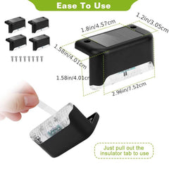 LED Solar Step Lights Outdoor Garden Deck Lights Waterproof