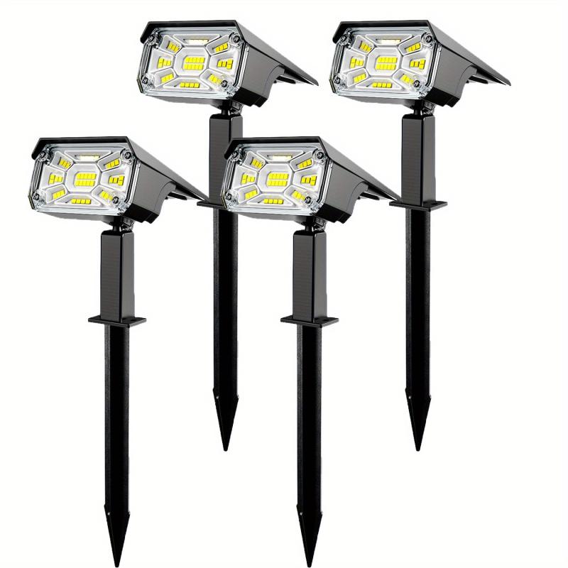 Solar Spot Lights Outdoor 38 LEDs Garden Landscape Spotlights