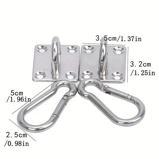Heavy Duty Stainless Steel Wall Mounted Hammock Hook