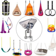 Hammock Hanging Kit 360 Rotate 1000Lb Capacity Heavy Duty Swing
