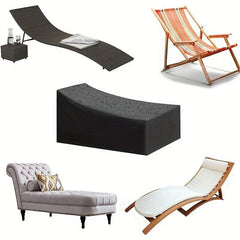 Outdoor Chaise Lounge Cover Waterproof Heavy Duty UV Resistant