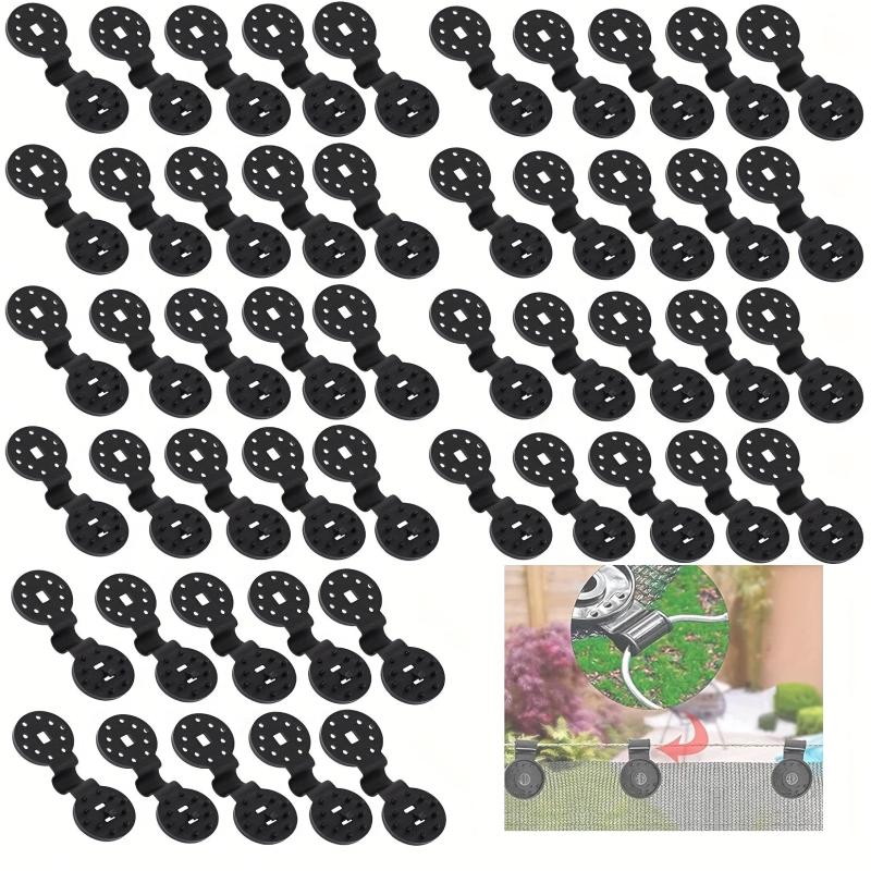 50pcs Large Shading Net Clip & Agricultural Film Fixing Clip