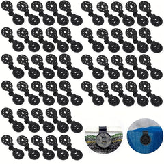 50pcs Large Shading Net Clip & Agricultural Film Fixing Clip