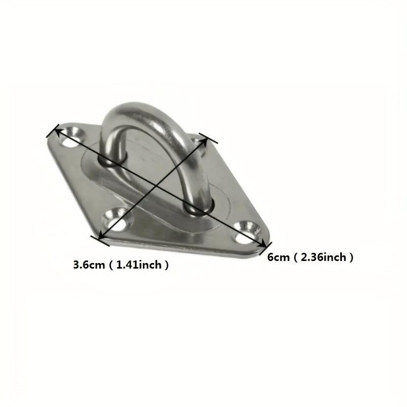 2pcs Stainless Heavy Duty Ceiling Hanging Hook Set
