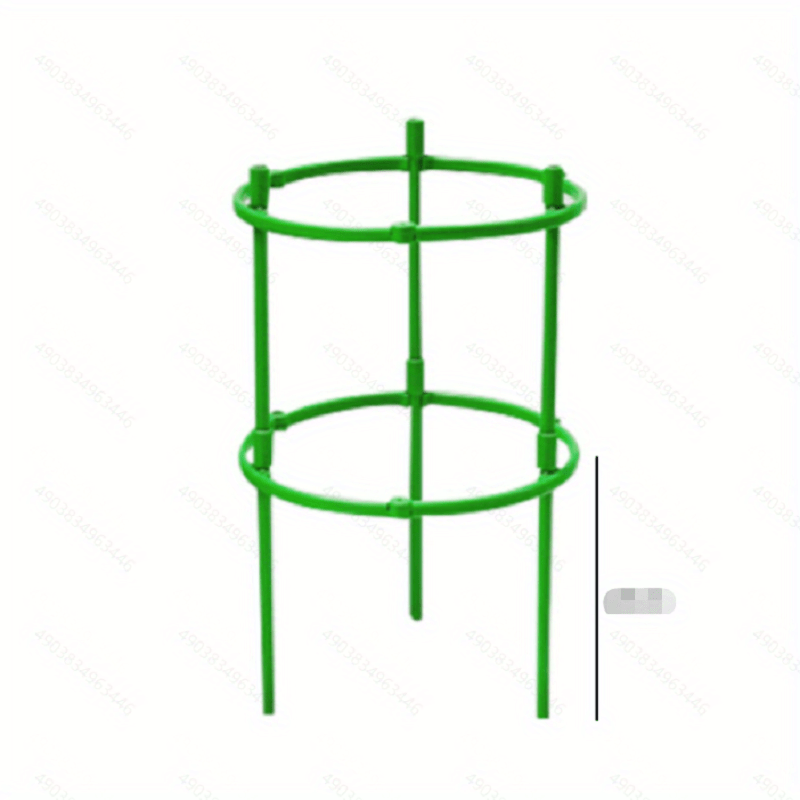 1pc Plant Support Stakes Double Deck Spliceable Round Plant Support Ring