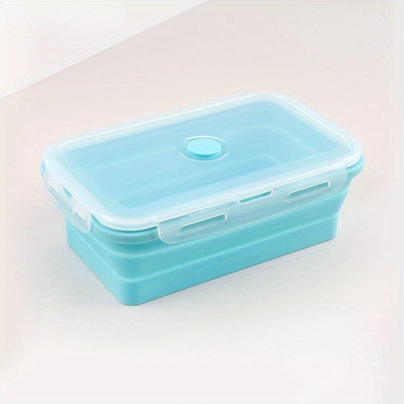 Portable Foldable Silicone Lunch Box Heat Resistant 4 Sizes Bowl Travel Food Sto