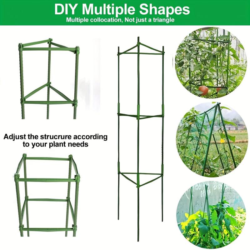 1pc Tomato Cages Plant Stakes Vegetable Trellis Support Frame