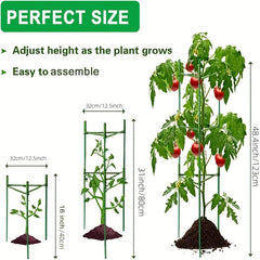 1pc Tomato Cages Plant Stakes Vegetable Trellis Support Frame