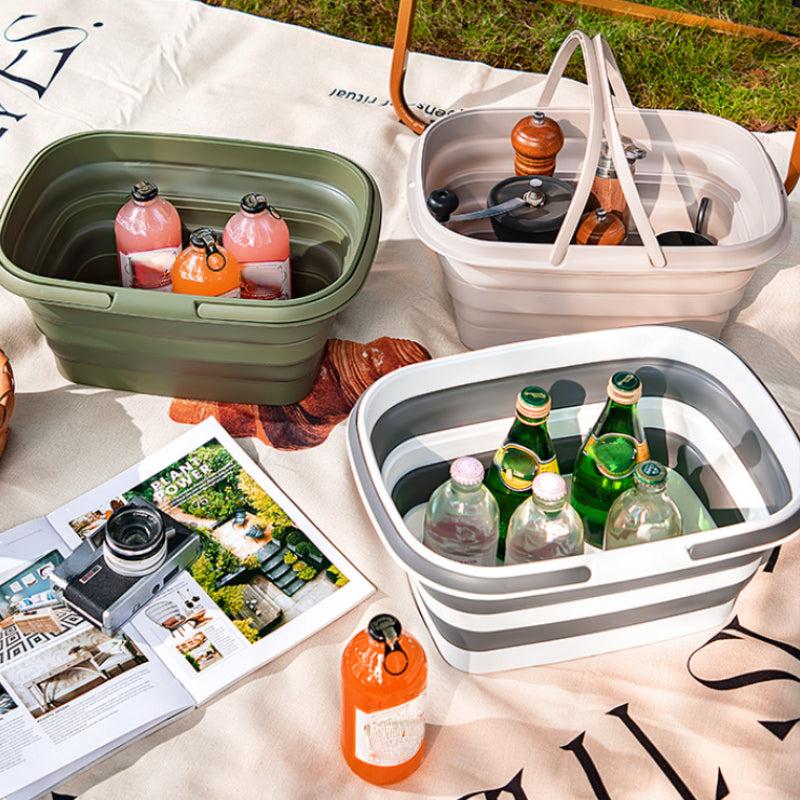 Foldable Sink for Dishwashing Camping Hiking