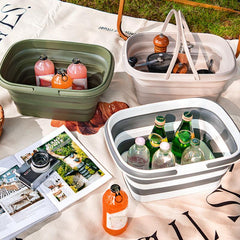 Foldable Sink for Dishwashing Camping Hiking