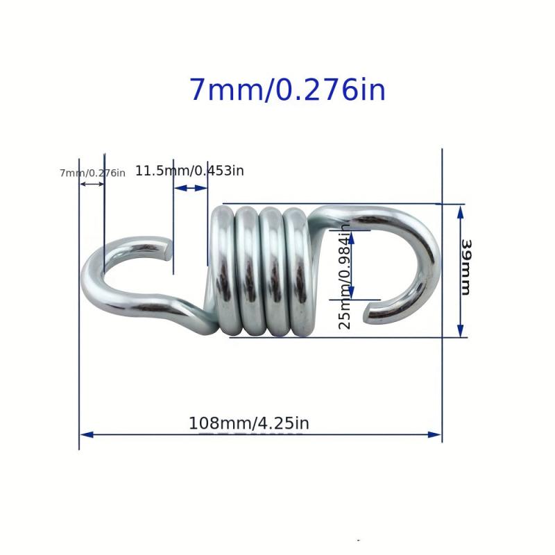 Iron Galvanized Hanging Chair Swing Spring Outdoor Accessories