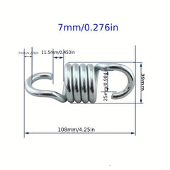 Iron Galvanized Hanging Chair Swing Spring Outdoor Accessories