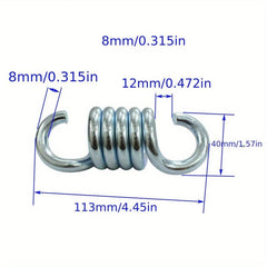Iron Galvanized Hanging Chair Swing Spring Outdoor Accessories