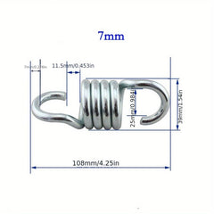 Iron Galvanized Hanging Chair Swing Spring Outdoor Accessories